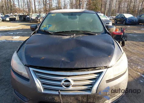2013 Nissan Sentra S z USA, uszkodzony, nr VIN 3N1AB7AP9DL652100